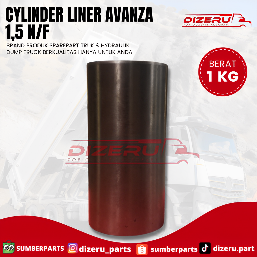 Cylinder Liner Avanza 1,5 N/F